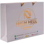 high heel karton çanta